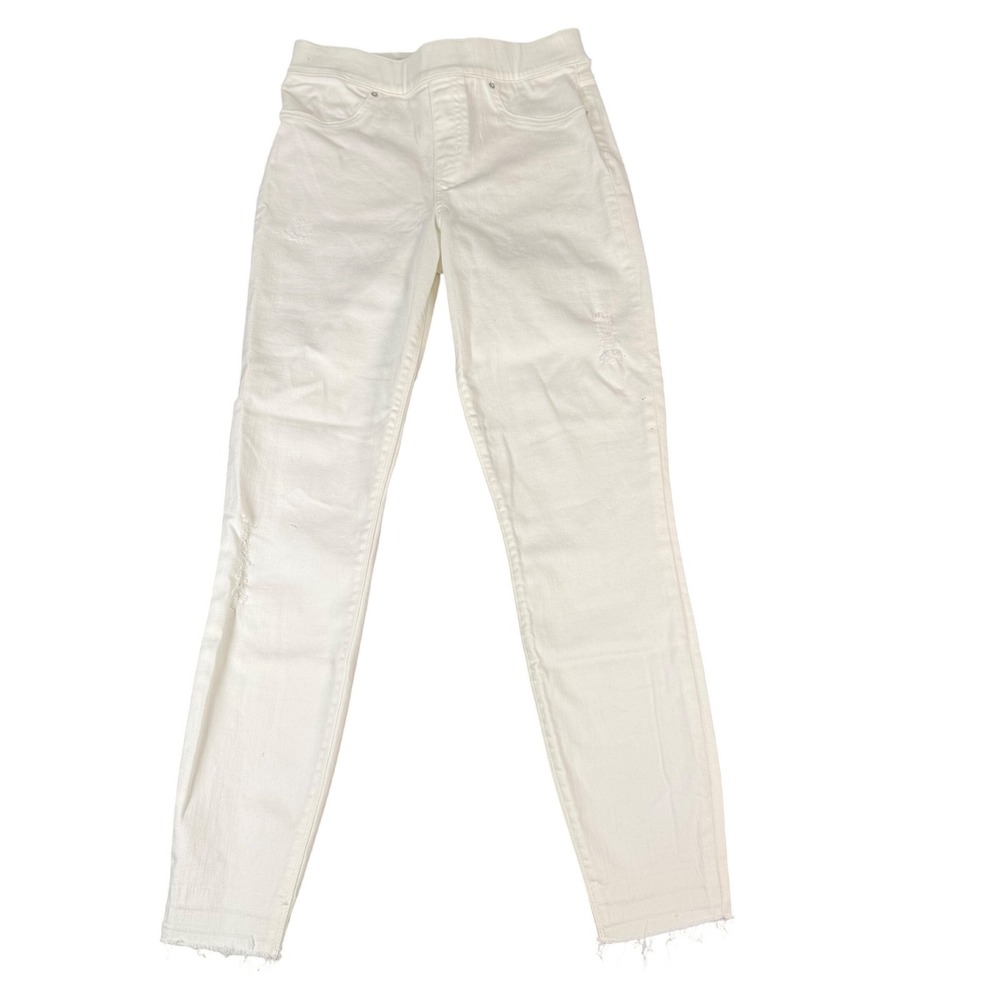 SPANX White Skinny Jeans